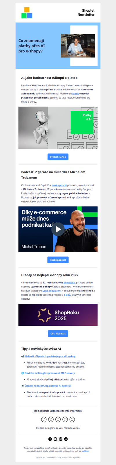 Co znamenají platby přes AI pro e-shopy? 🤔