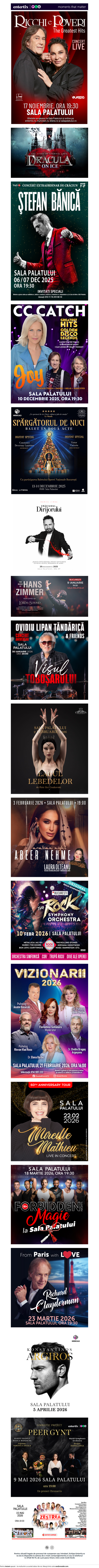 😍 Momente care conteaza la Sala Palatului