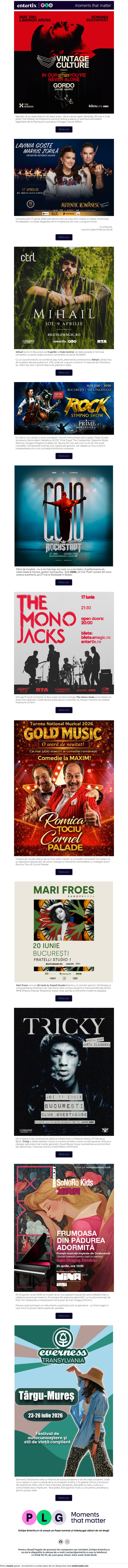 Prinde momentele care conteaza 🎟️