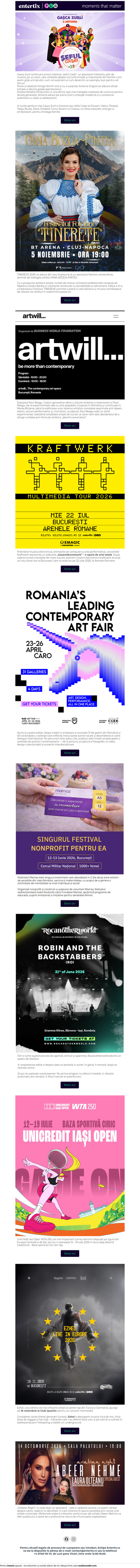 Prinde momentele care conteaza 🎟️