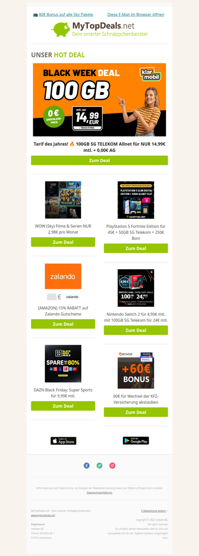 👀 Hast du diese BLACK-Deals schon gesehen?