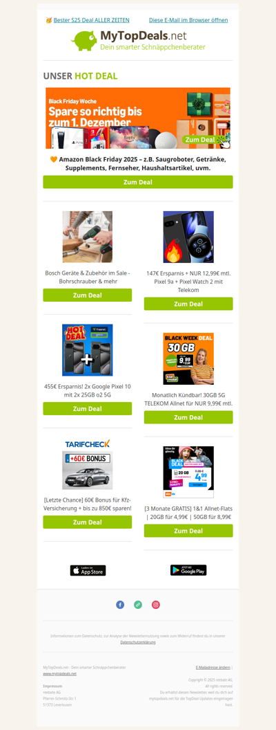 🖤 Hier kommt das BLACK FRIDAY BEST-OF