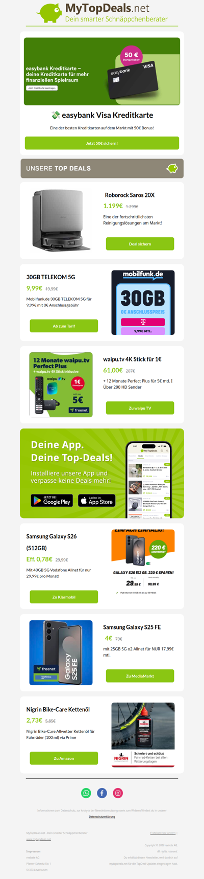 50€ geschenkt! 💳  Die beste Reisekreditkarte ist zurück!