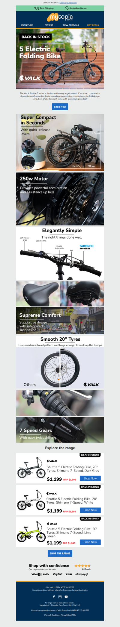 🚴‍♀️ Your Valk Shuttle 5 is Ready to Ride!⚡