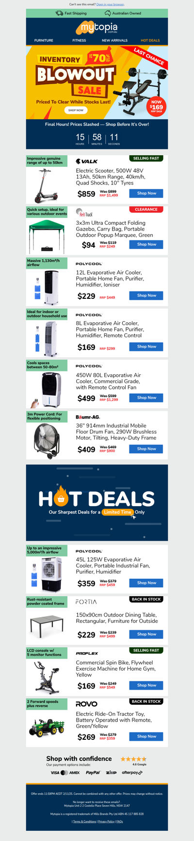 🛑 This Blowout Ends Tonight! 🔚