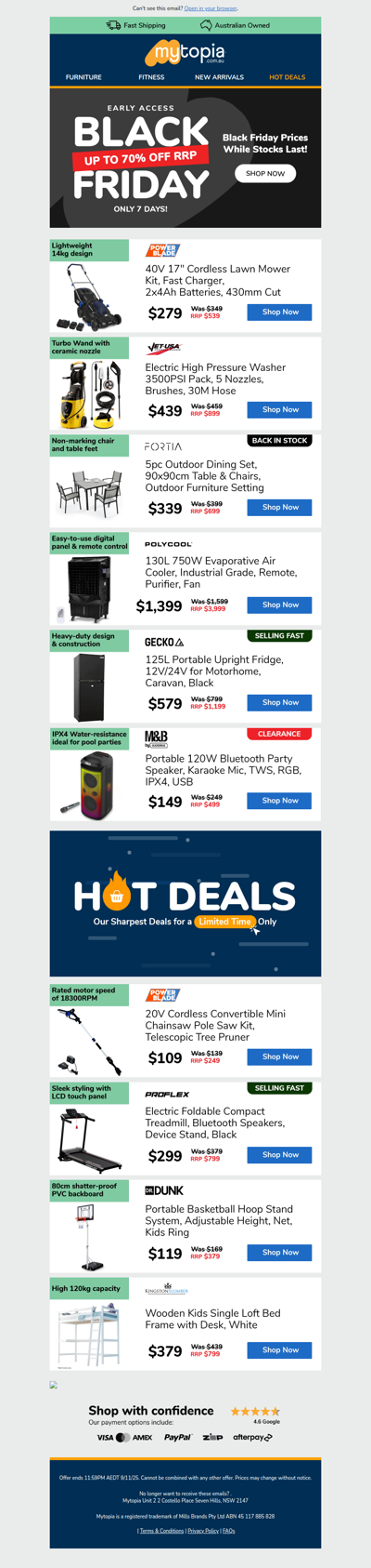 🖤 Start Early, Save More – Black Friday Is Here! 🖤