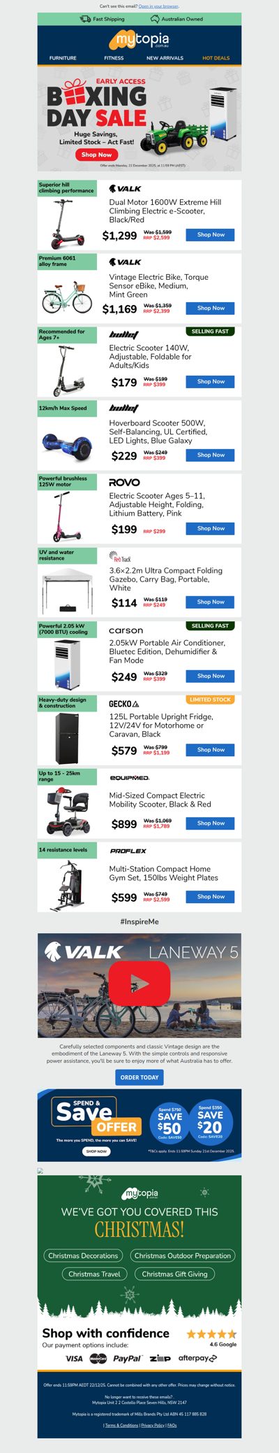 🛍️ Score Big Before Boxing Day Hits! 🥊