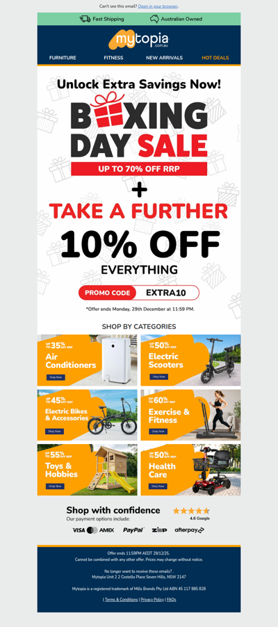 ➕ Extra 10% off everything On Now!