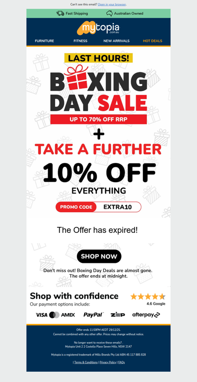 ⚠️ Almost Over! ⚠️