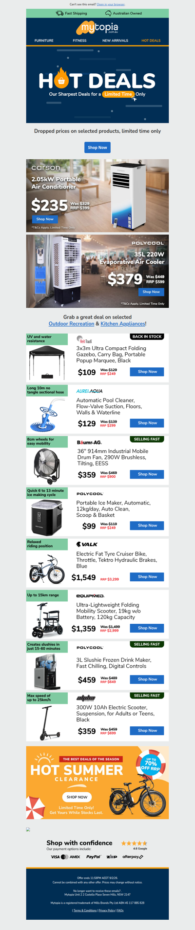 🔥 Hot Picks — Cool Down Deals 🍹