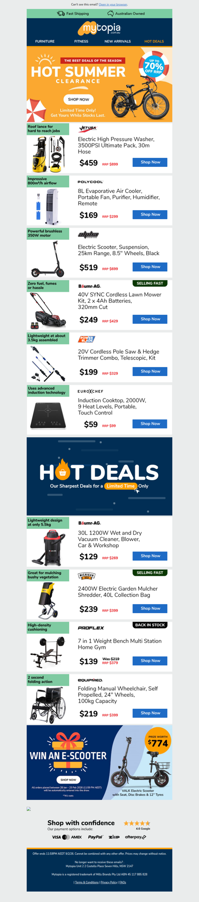 🕶️ Up to 70% Off RRP — Summer Clearance