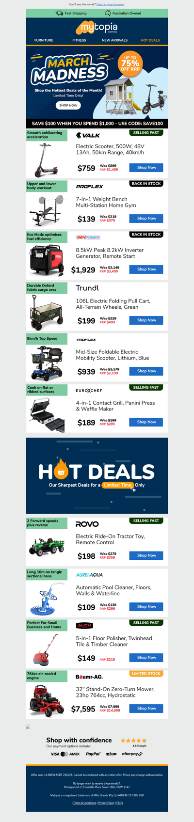 🧨 Explosive March Deals Are On 🚚