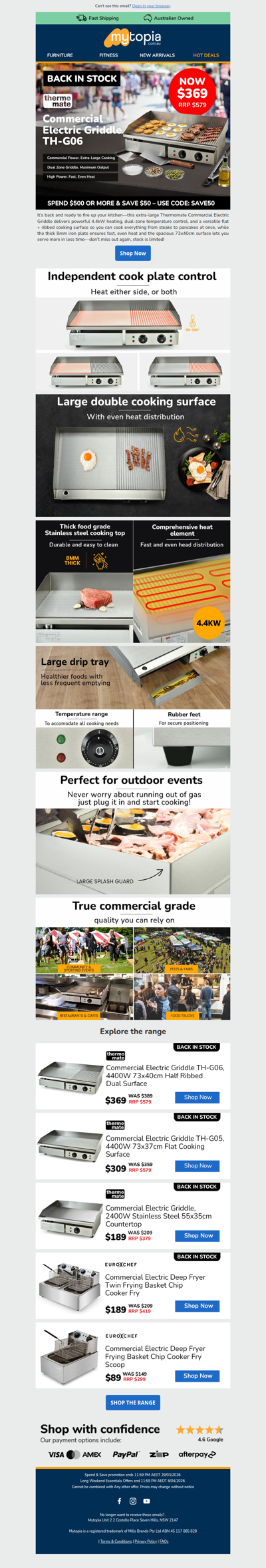 Hot Griddle Deals Await! 🍭