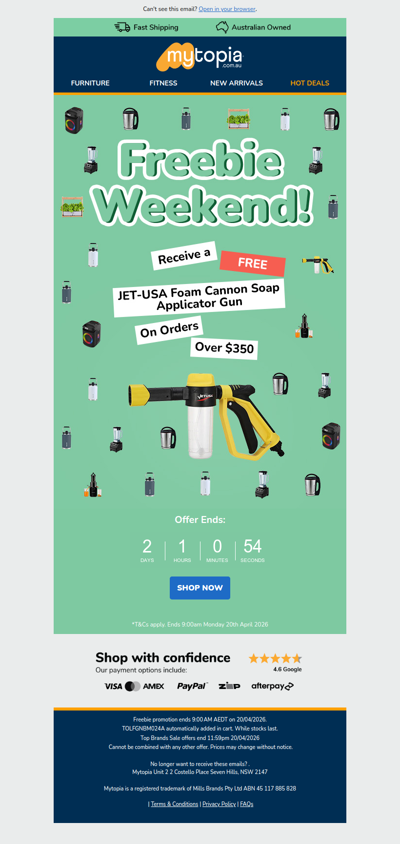 Freebies Are Finally Here Again 🎉