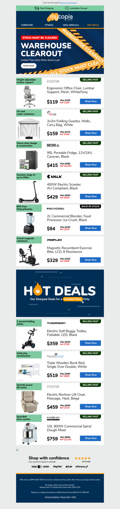 🚨 Clearance Mode: Warehouse Clearout ⚡