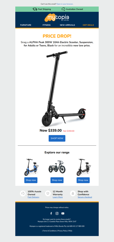 📢 Price Drop Alert
