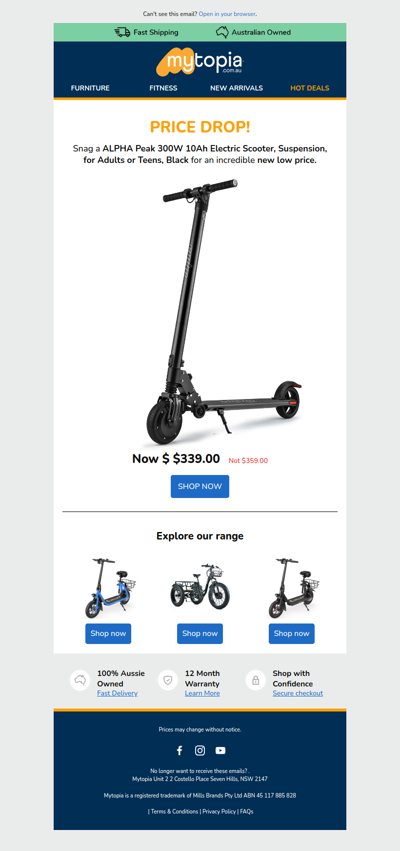 📢 Price Drop Alert