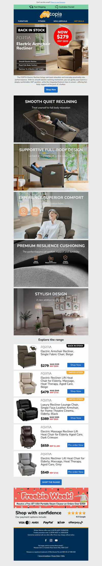🛋️ Your Favourite Recliner Is Back 💥