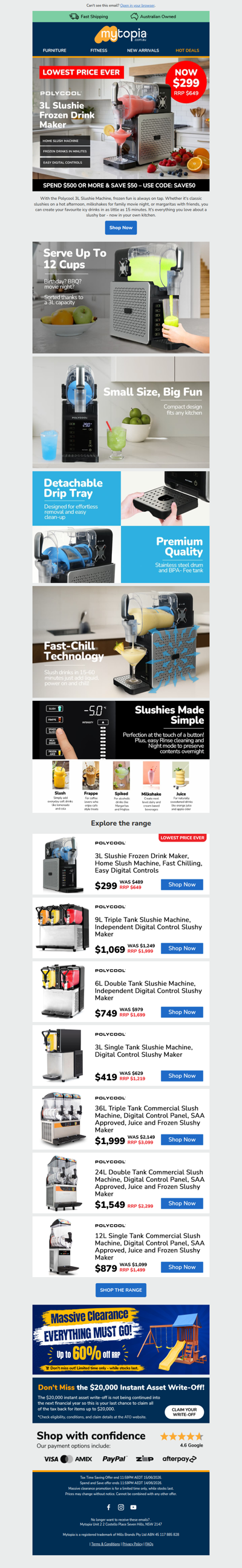 Slushie Time, Lowest Price Ever 🥤