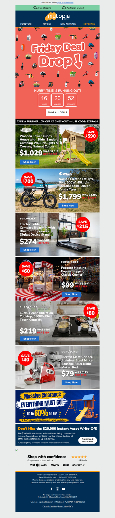 🚨 Friday Deals + Extra 10% Off