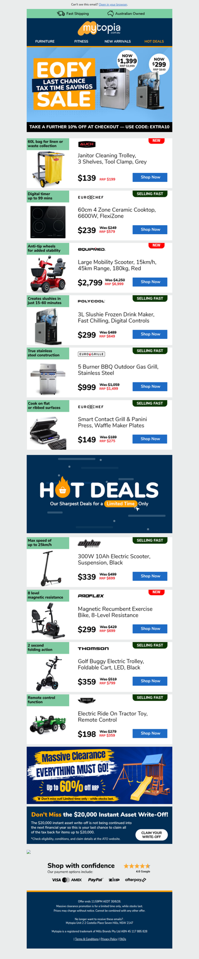 🏆 EOFY Means Bigger Savings 💳
