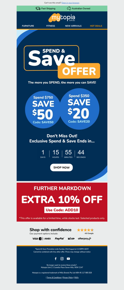 🛒 Don't Wait! Get $50 Off Your Order Now!