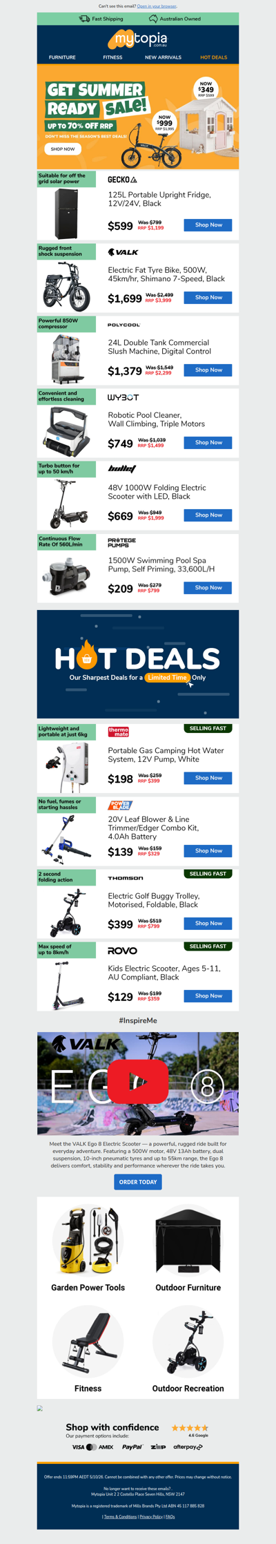 ☀️ Get Summer Ready Starts Now 🛒