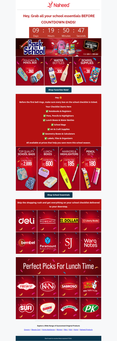 School essentials starting from Rs. 38 Only! 🖊️ 😯