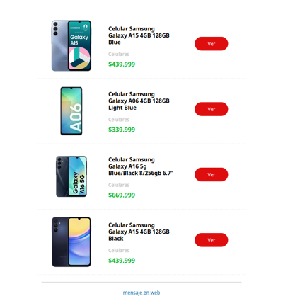 ¿No te convenció lo que viste? Mirá estas alternativas