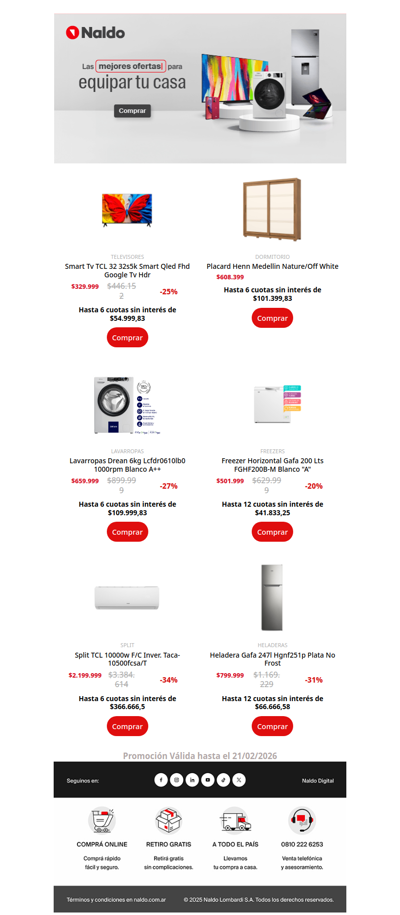 𝗟𝗼𝘀 𝗽𝗿𝗼𝗱𝘂𝗰𝘁𝗼𝘀 𝗺𝗮́𝘀 𝘃𝗲𝗻𝗱𝗶𝗱𝗼𝘀 𝗱𝗲𝗹 𝗺𝗲𝘀...aún en cuotas sin interés...¡Aprovechalos! ✨