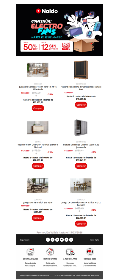 🏠 Renovar interiores nunca fue tan fácil 🛋️ 12 cuotas | ElectroFans