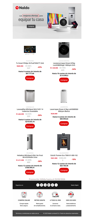 🔥 6 productos que valen la pena ver...Hasta 12 cuotas sin interés