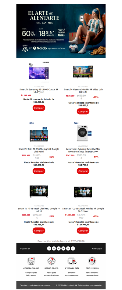 Un Seleccionado de Productos que te va a encantar...Hasta 12 cuotas sin interés 🙌