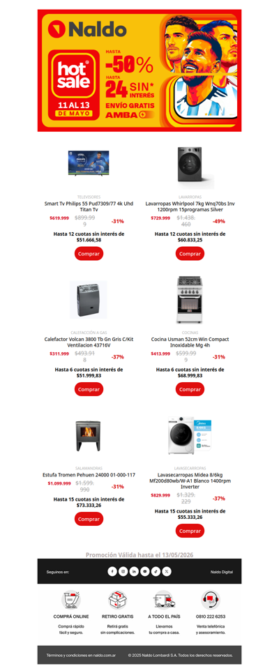 ¡Últimas Horas de Hot Sale! Lo bueno dura poco...😐