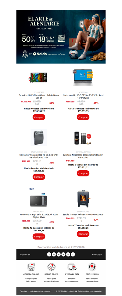 Hot Sale se fue...las ofertas quedaron 👇