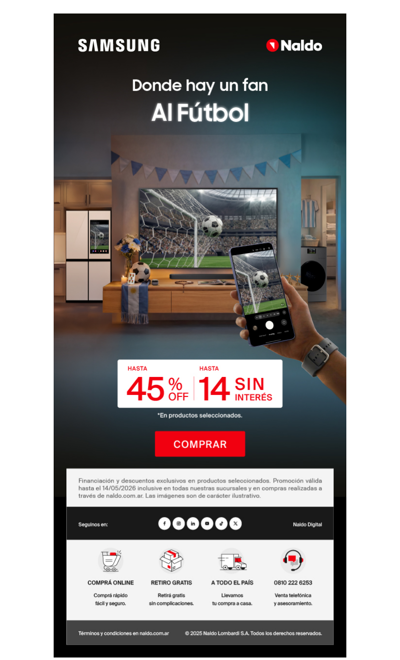 Donde hay Fütbol AI Samsung ⚽