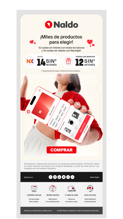 ¡Hasta 12 cuotas sin interés! Renová tu hogar al mejor precio 💳🏡