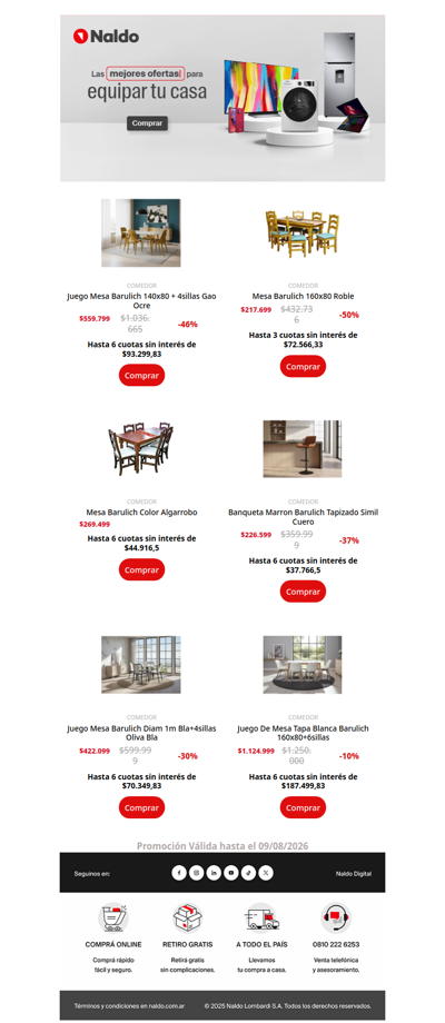 ¡Elegí el mueble ideal! 🌟 12 cuotas sin interés en seleccionados