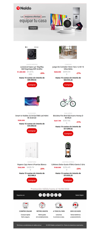 ¡Los más vendidos! Hasta 12 cuotas sin interés ⚡💥
