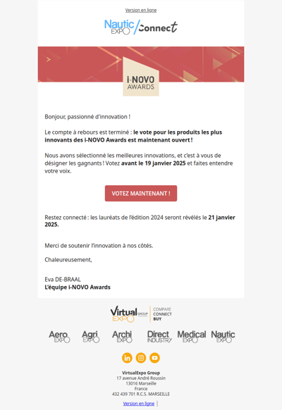 i-NOVO Awards : aidez à couronner la prochaine grande innovation !