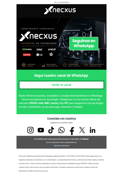 ¡Seguinos en WhatsApp!