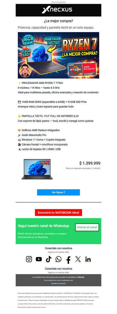 ¿La mejor compra? Ryzen 7