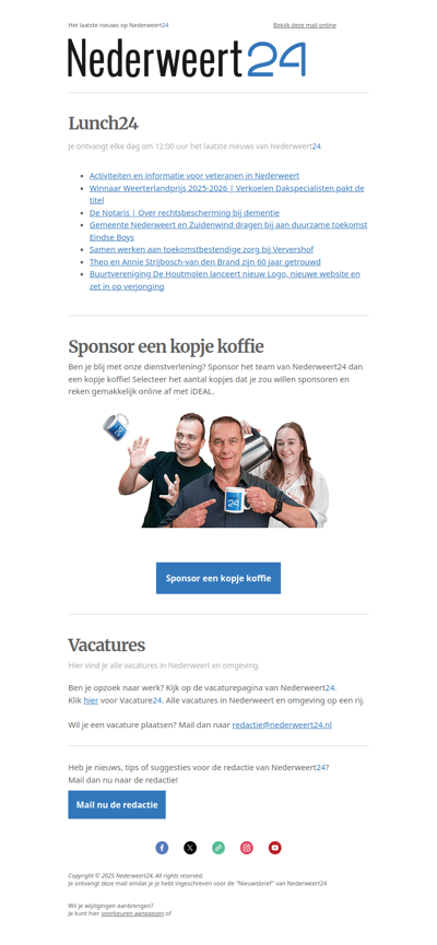 Lunch24 van Nederweert24