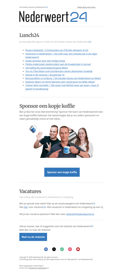 Lunch24 van Nederweert24