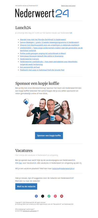 Lunch24 van Nederweert24