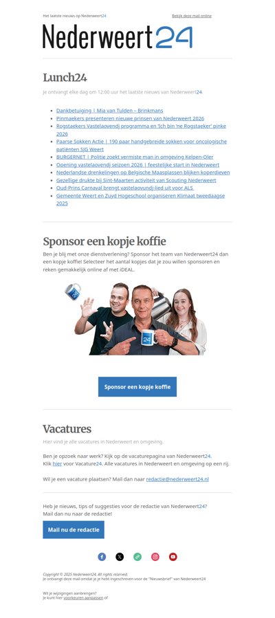 Lunch24 van Nederweert24