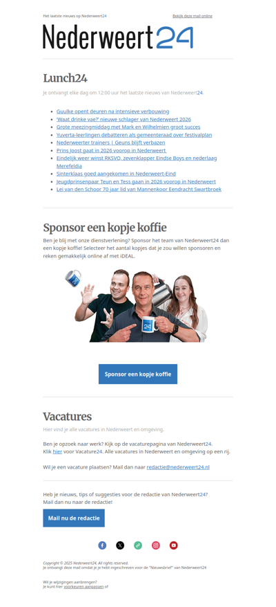 Lunch24 van Nederweert24