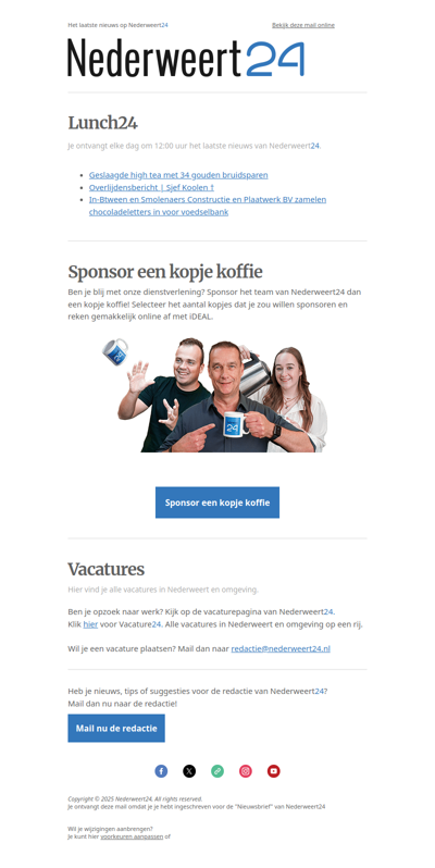 Lunch24 van Nederweert24