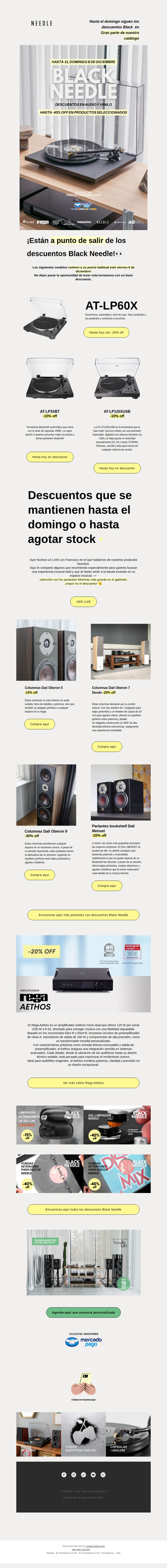 Última oportunidad en descuentos AUDIO-TECHNICA👀