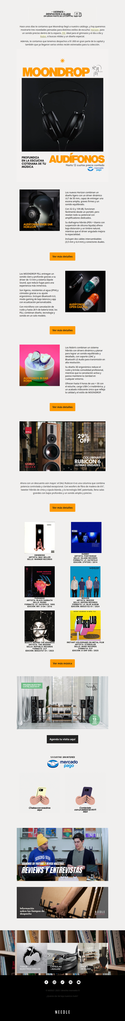 Novedades en audífonos 🎧